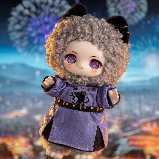 Authentic Nagi Beast Mountain and River Romantic Vinyl Plush – Chinese Style Blind Box Surprise Toy