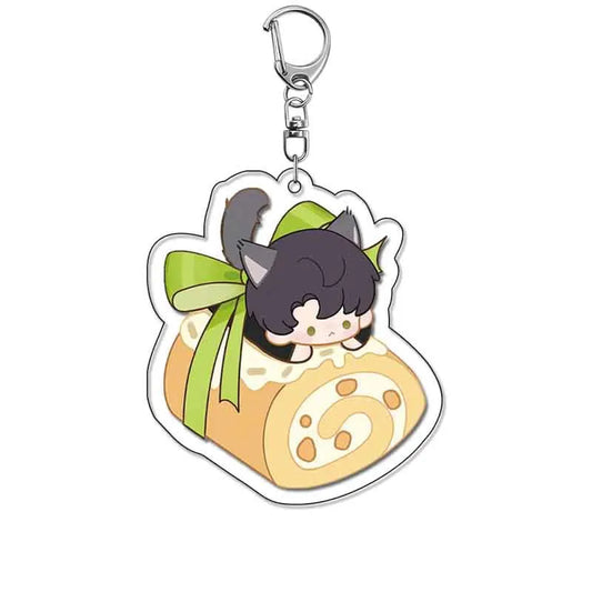 Love and Deepspace Acrylic Keychain – Cute Q Version Pendant for Friends, Gifts & Souvenirs