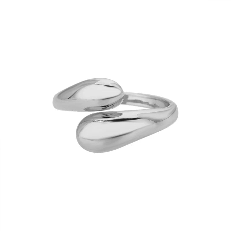 Classic Twist Chain Open Rings for Women - Image 15
