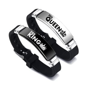 His Queen & Her King Couple Bracelets