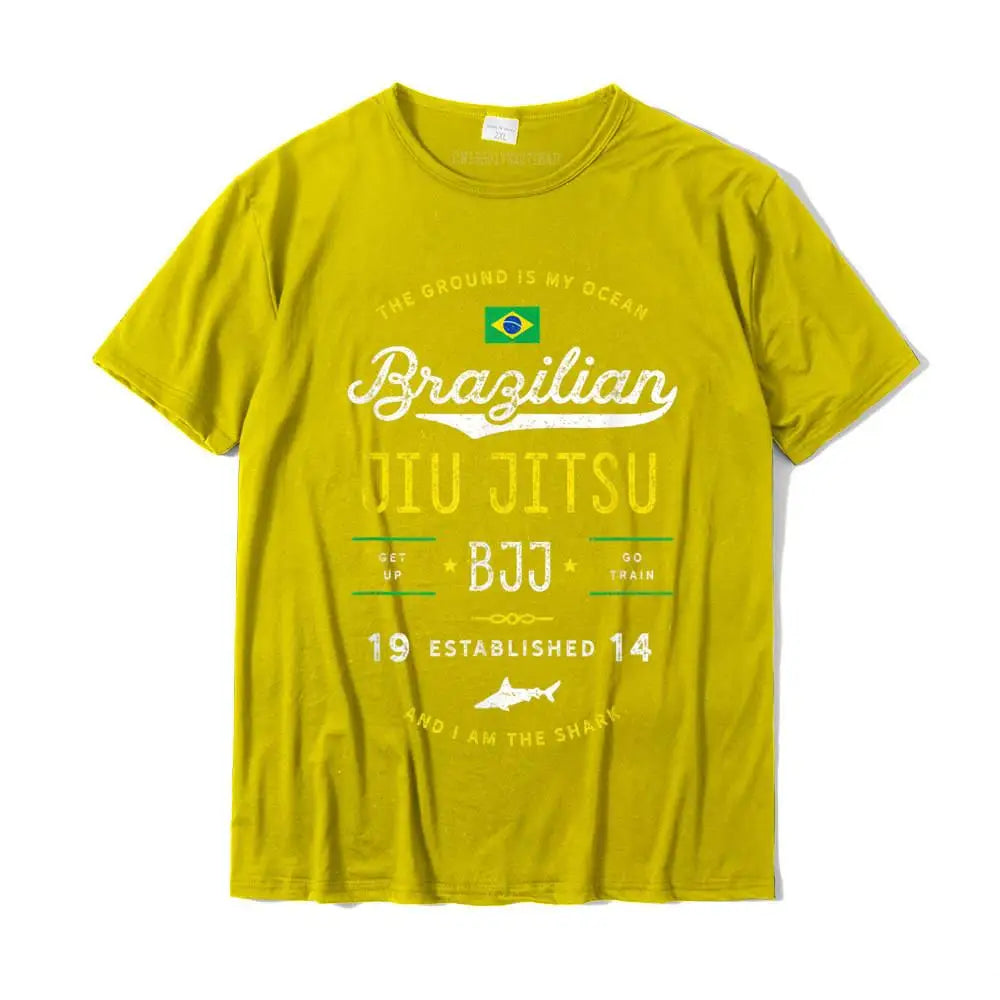 Ocean Shark Jiu Jitsu T-Shirt – BJJ Martial Arts Gift Tee for Men - Image 9