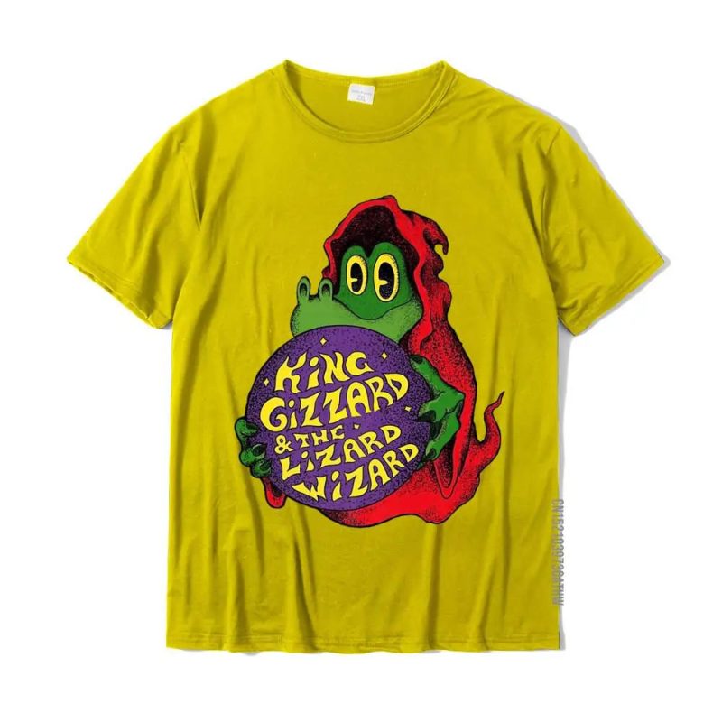 King Gizzard the Lizard Wizard T-Shirt – Funny Graphic Tee for Fans & Music Lovers - Image 4