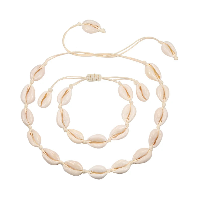 Bohemian Shell Cowrie Choker Necklace – Vintage Summer Beach Jewelry for Women & Girls - Image 8