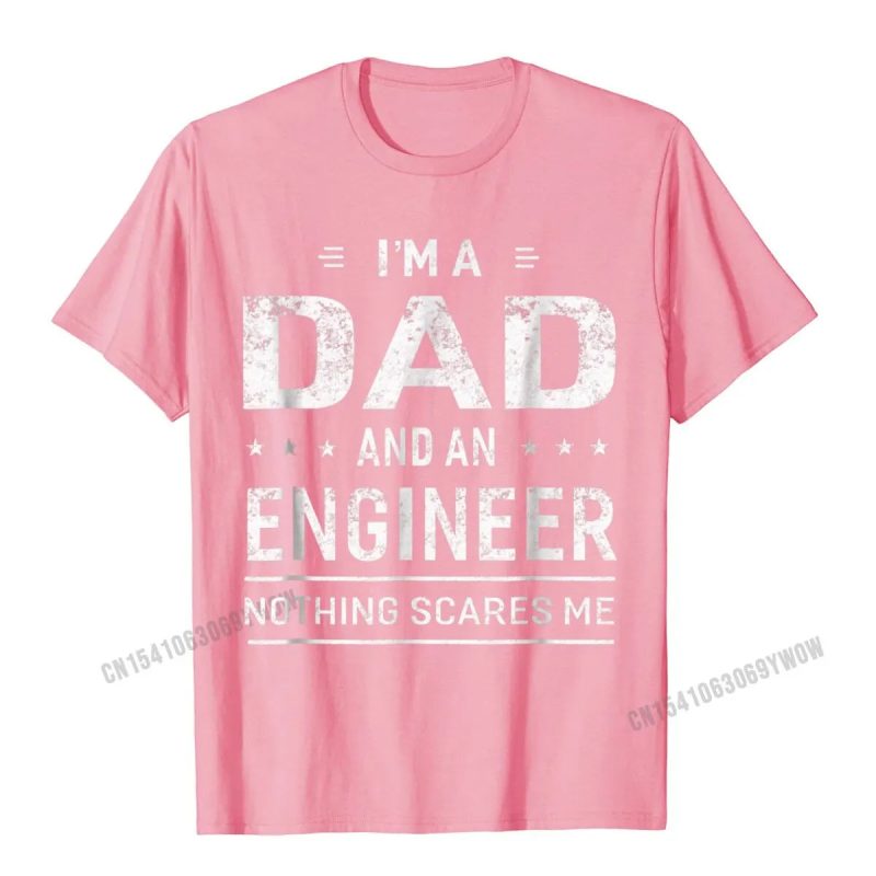I'm a Dad and an Engineer T-Shirt – Funny Cotton Tee for Men - Image 9