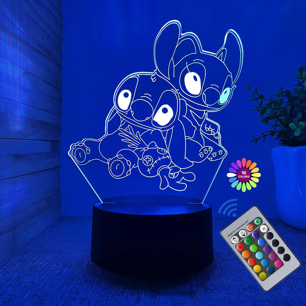 3D Illusion Stitch Night Light - Image 7