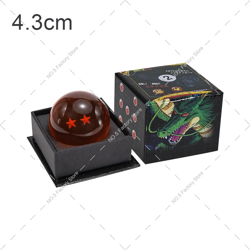 Dragon Ball Z Crystal Ball Set – 1 to 7 Star Shenron Wish Balls Anime Collectible Props - Image 29