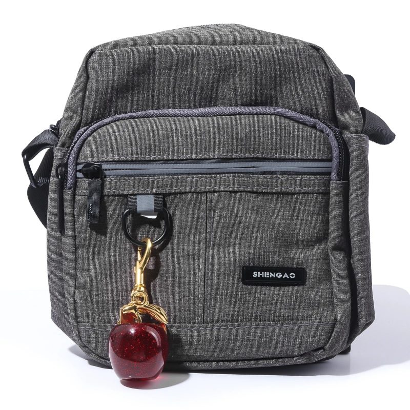 Fashion Delicious Red Apple Keychain – Summer Fruit Pendant for Women & Men - Image 5