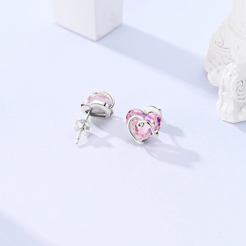 New 925 Sterling Silver Tassel Earrings – Love Heart, Star, Moon, Dragonfly & Tulip Designs - Image 2