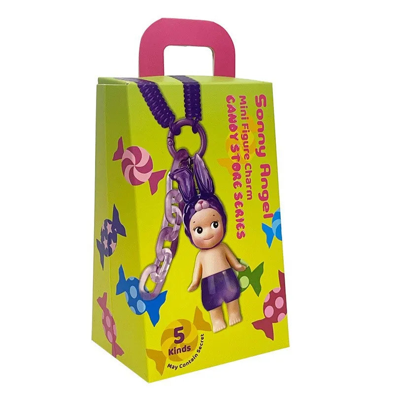 In Stock Sonny Angel Mini Figure – Candy House Keychain Angel Rabbit Surprise Blind Box - Image 8
