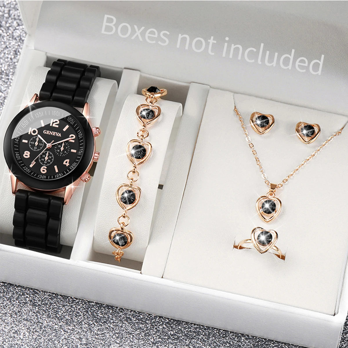Women’s Fashion Quartz Watch Set - Image 13