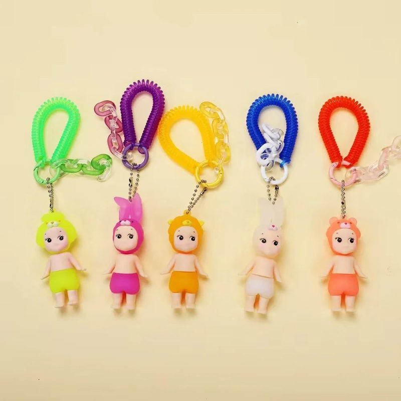 In Stock Sonny Angel Mini Figure – Candy House Keychain Angel Rabbit Surprise Blind Box - Image 4