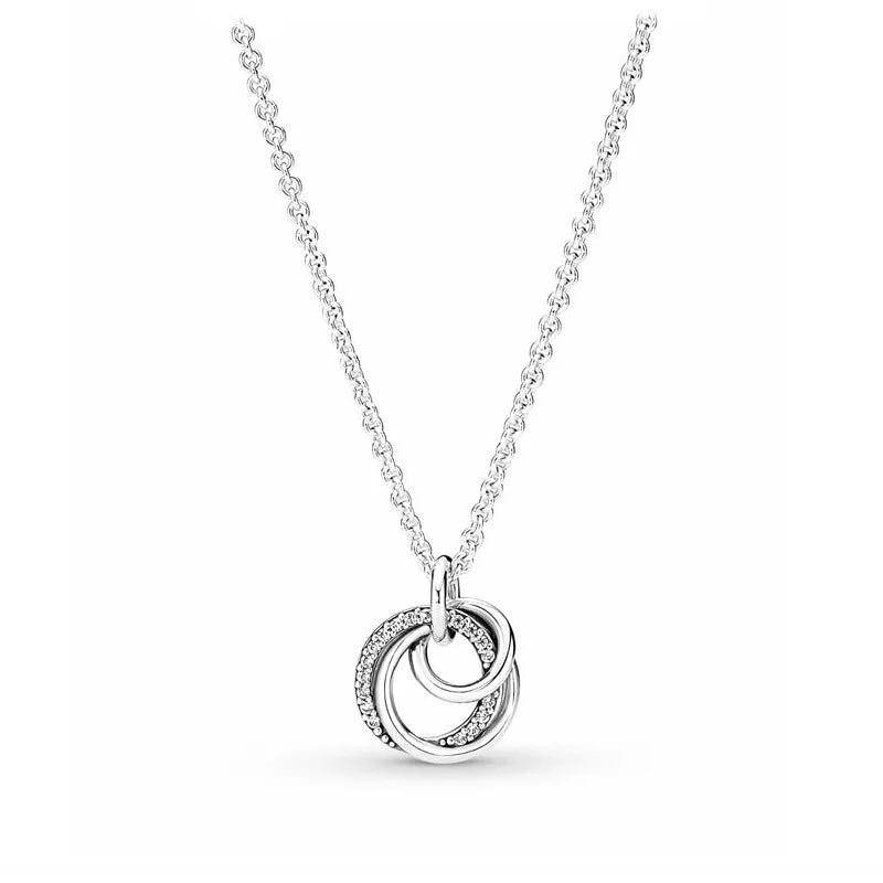 New Fine Red Love Heart Necklace – 925 Silver-Plated with Shining Zircon Bow - Image 16