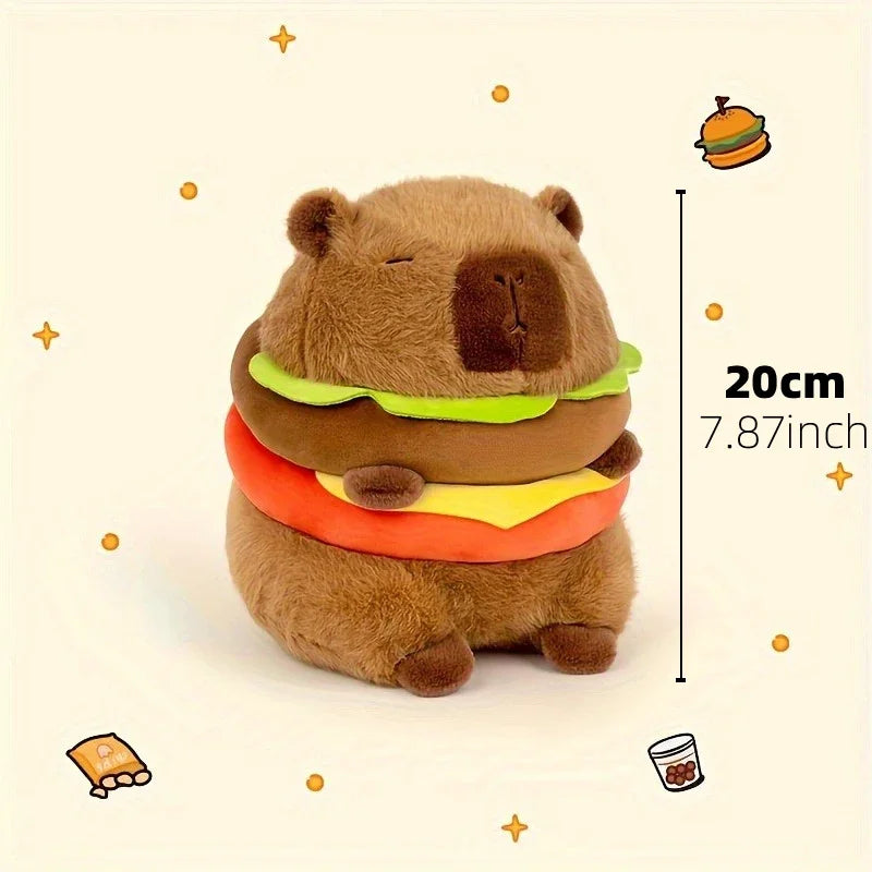 23cm Capybara Plush Toy – Cute Simulation Stuffed Animal for Kids & Gifts - Image 6