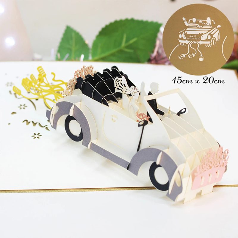 Hot 3D Creative Card – Valentine's Day, Wedding Invitation & Thank You Card - Image 20