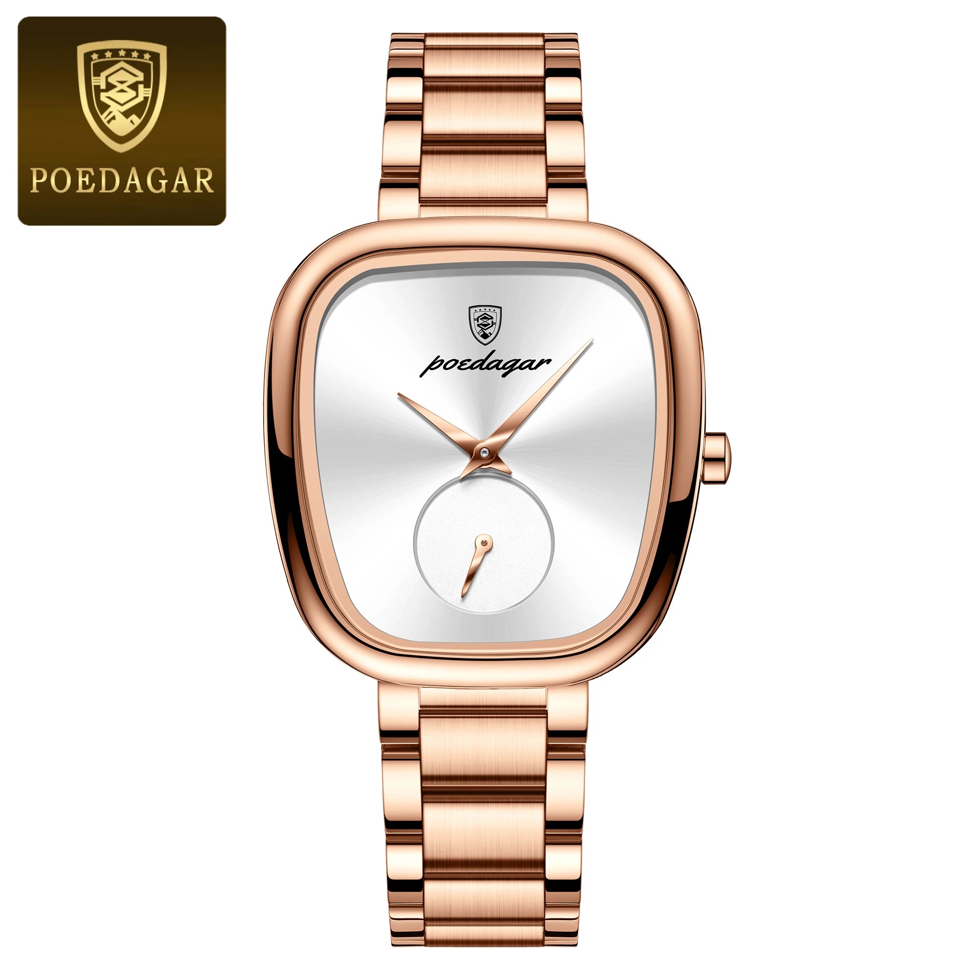 Luxury Waterproof Stainless Steel Quartz Watch - Image 15