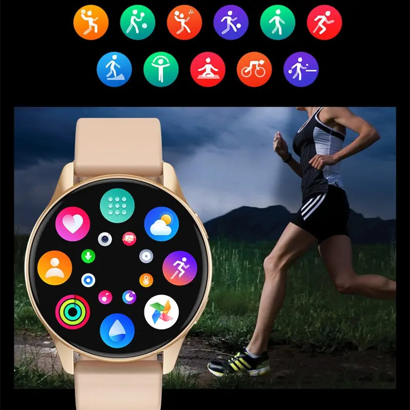 LIGE Smart Watch for Men & Women – Bluetooth Calling, Heart Rate & Blood Pressure Monitoring, IP67 Waterproof - Image 5