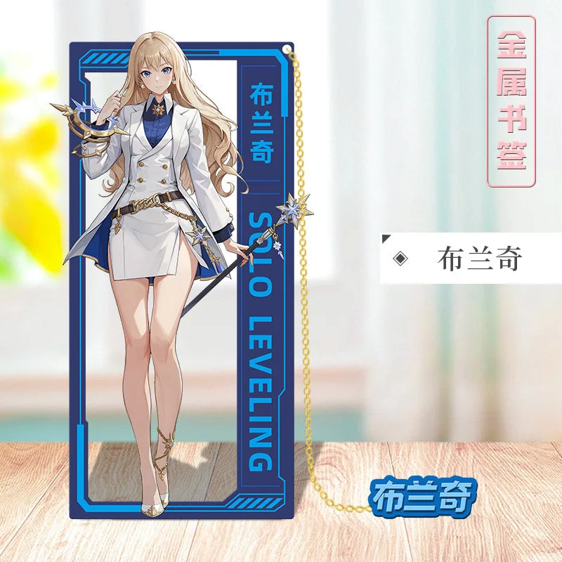 Solo Leveling Sung Jin-Woo Metal Bookmark – Korean Anime Collectible & Desk Ornament Gift - Image 4