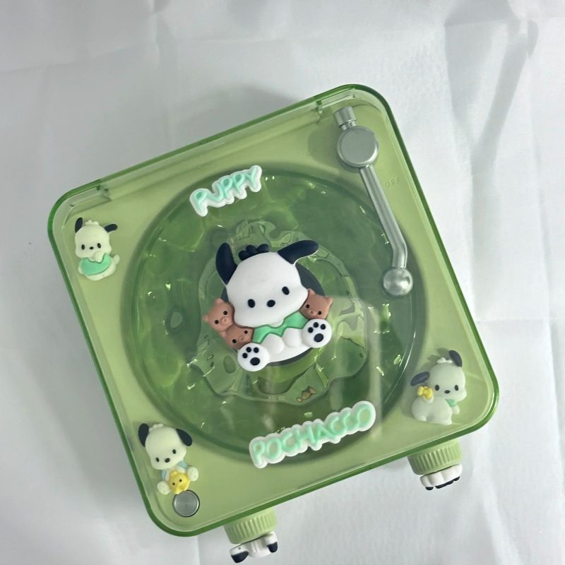 Hello Kitty DIY Retro Bluetooth Speaker – Kawaii White Noise Sleep Aid with RGB Light for Girls - Image 12