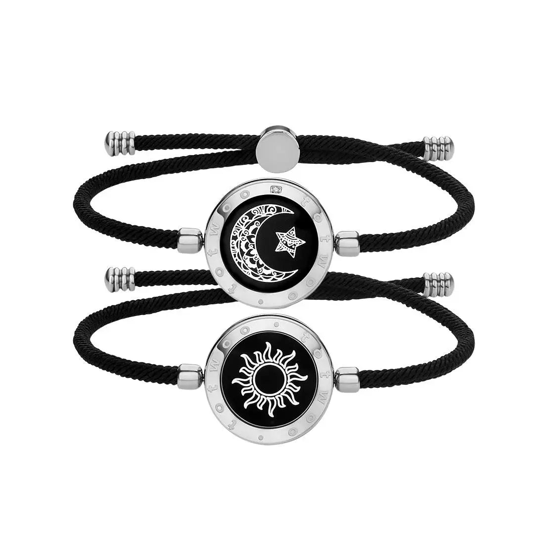 TOTWOO Long Distance Touch Bracelets for Couples – Smart Light & Vibration Love Jewelry Gift - Image 11