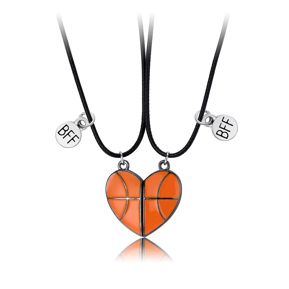 I Love You Best Friends Couple Necklace – Puzzle BFF, Key & Lock, Tai Chi Heart Pendants - Image 24