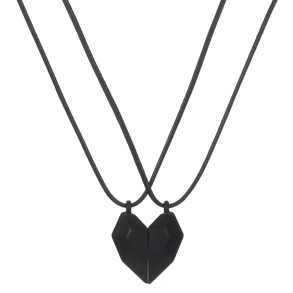 I Love You Best Friends Couple Necklace – Puzzle BFF, Key & Lock, Tai Chi Heart Pendants - Image 29