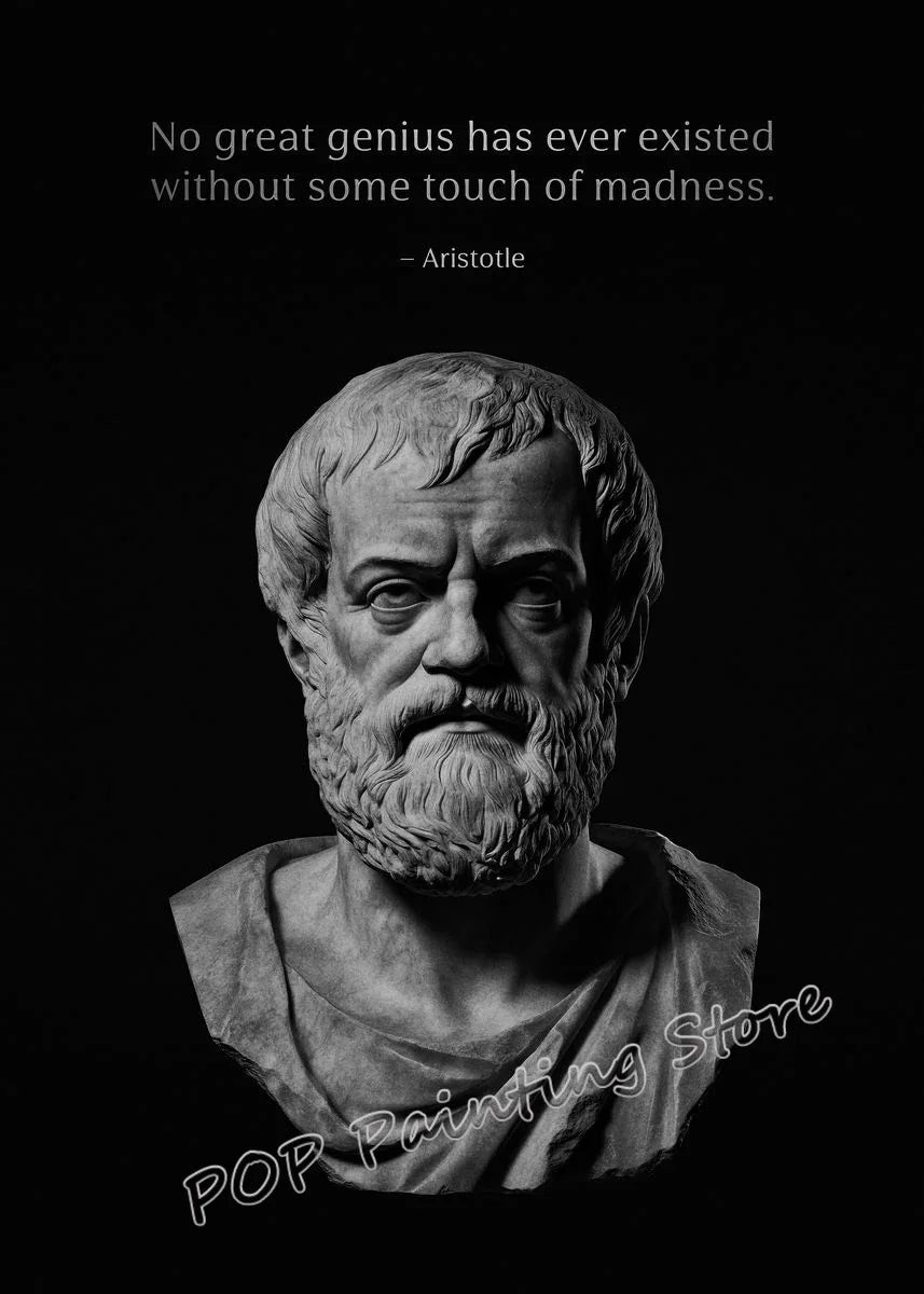 Stoic Wisdom Philosophical Quote Poster – Minimalist Greek Sculpture Canvas Wall Art - Image 22