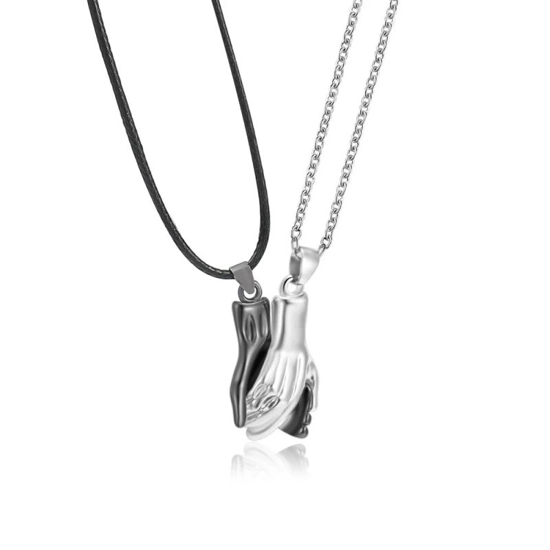 I Love You Best Friends Couple Necklace – Puzzle BFF, Key & Lock, Tai Chi Heart Pendants - Image 31