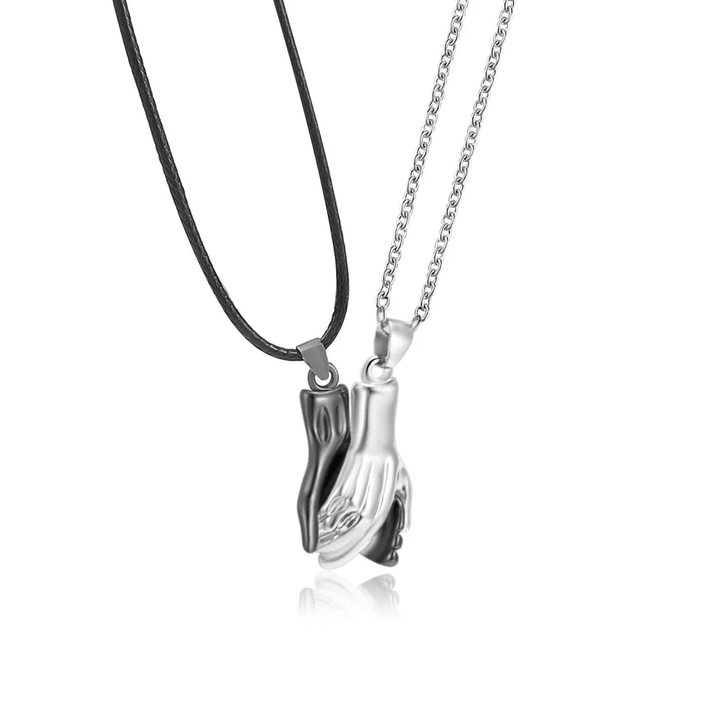 I Love You Best Friends Couple Necklace – Puzzle BFF, Key & Lock, Tai Chi Heart Pendants - Image 31