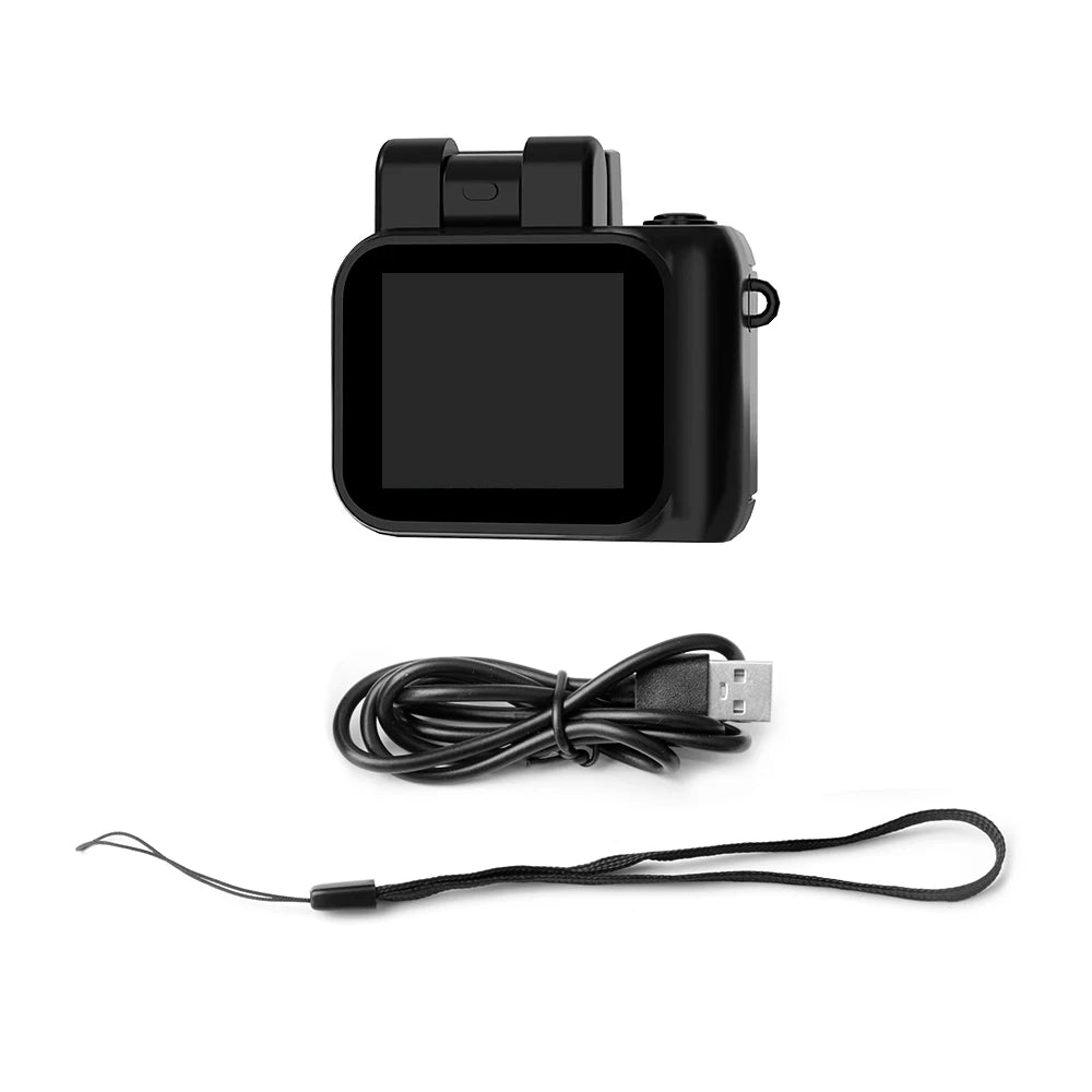 Mini Camera with Screen – HD 1080p Retro-Style Portable Video Recorder (Y4000) - Image 12