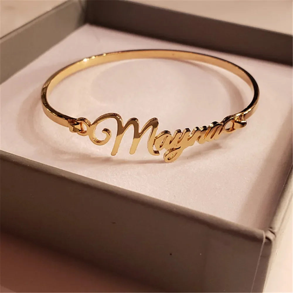 DHQH Customized Couple Name Bracelet – Personalized Handmade Gift for Her - Image 9