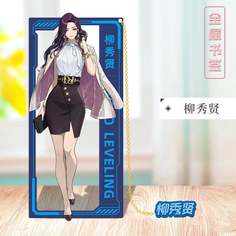 Solo Leveling Sung Jin-Woo Metal Bookmark – Korean Anime Collectible & Desk Ornament Gift - Image 12