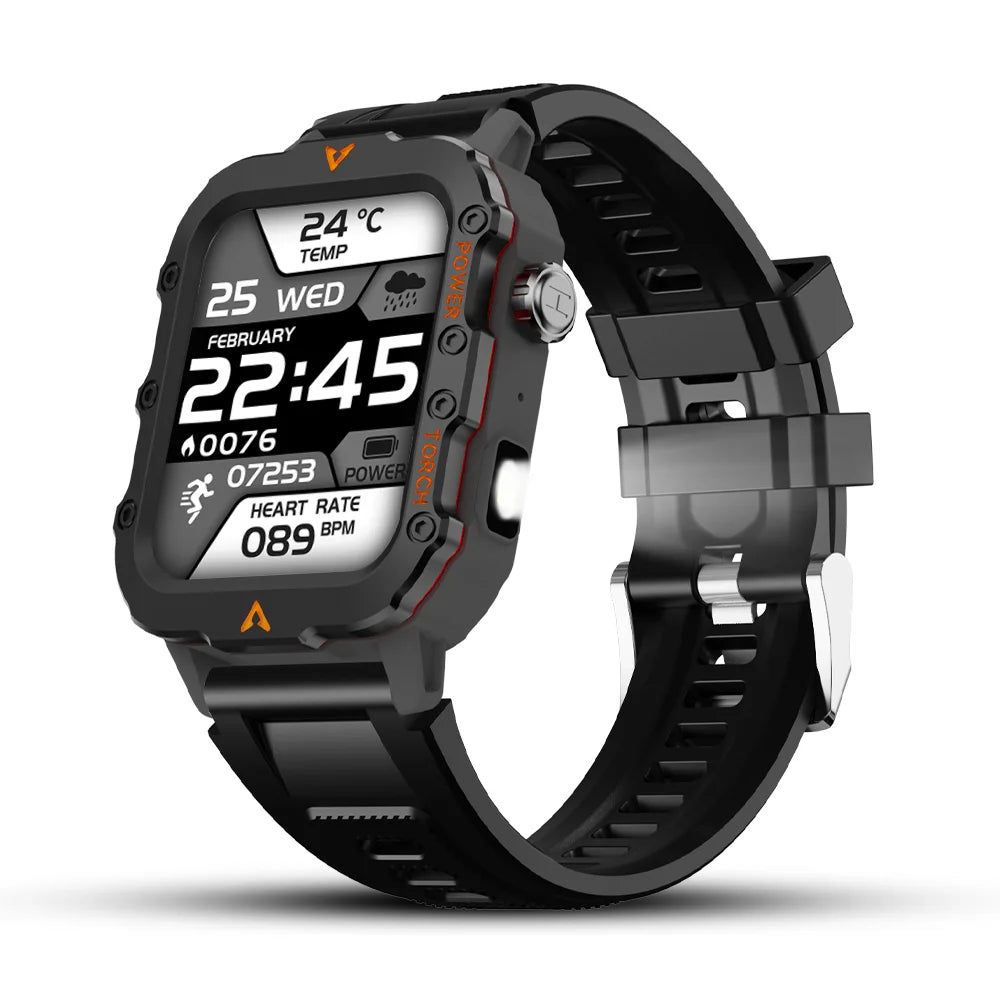 LAXASFIT Men's Sports Smart Watch – 1.71" Display, Bluetooth Calling, Blood Oxygen & LED Flashlight - Image 12