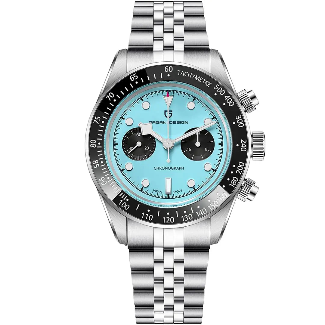 2025 New PAGANI DESIGN Panda Men's Quartz Chronograph Watch – Waterproof Timepiece with Sapphire Mirror & Ceramic Bezel - Image 6