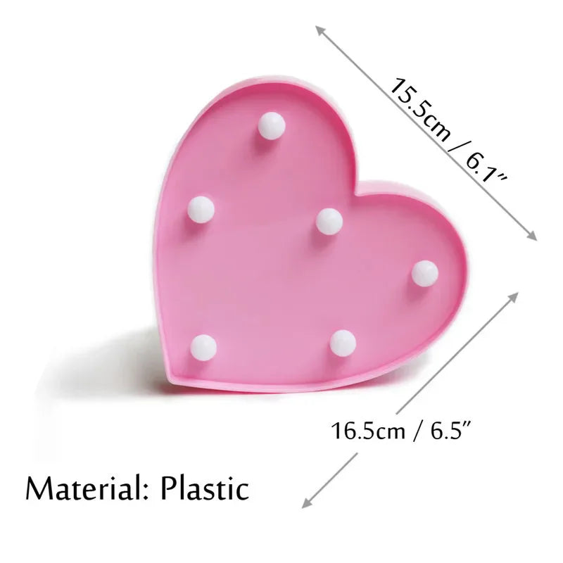 Love Heart LED Lamp - Image 5