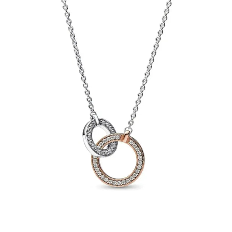 New Fine Red Love Heart Necklace – 925 Silver-Plated with Shining Zircon Bow - Image 13