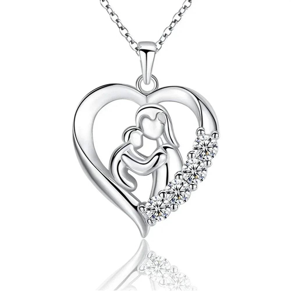 Trendy Hollow Heart Necklace – Unisex Love Pendant for BFF, Family & Party Gifts - Image 8
