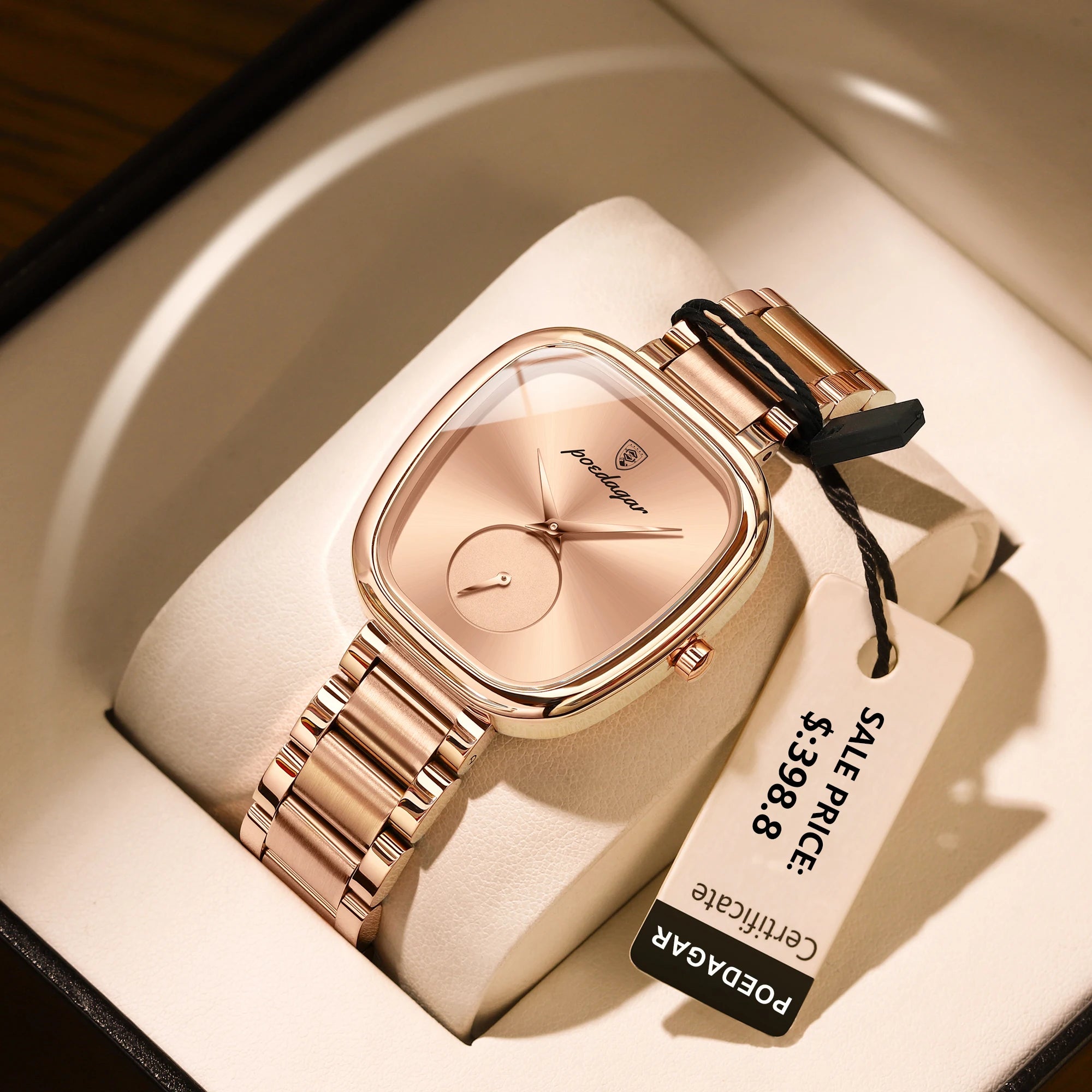 Luxury Waterproof Stainless Steel Quartz Watch