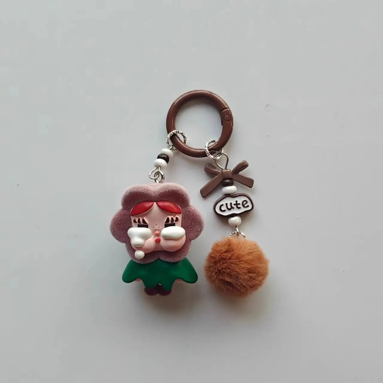 New Crybaby Kawaii Anime Keychain – Cute Cartoon Pendant for Bags, Cars & Gifts - Image 4