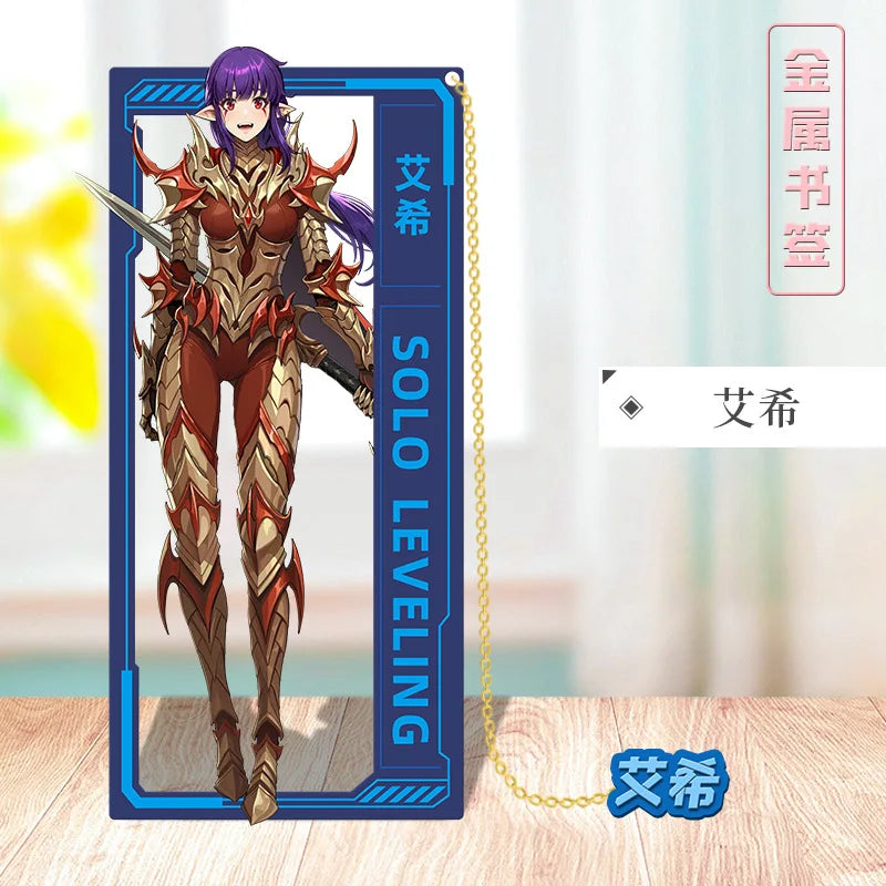 Solo Leveling Sung Jin-Woo Metal Bookmark – Korean Anime Collectible & Desk Ornament Gift - Image 10