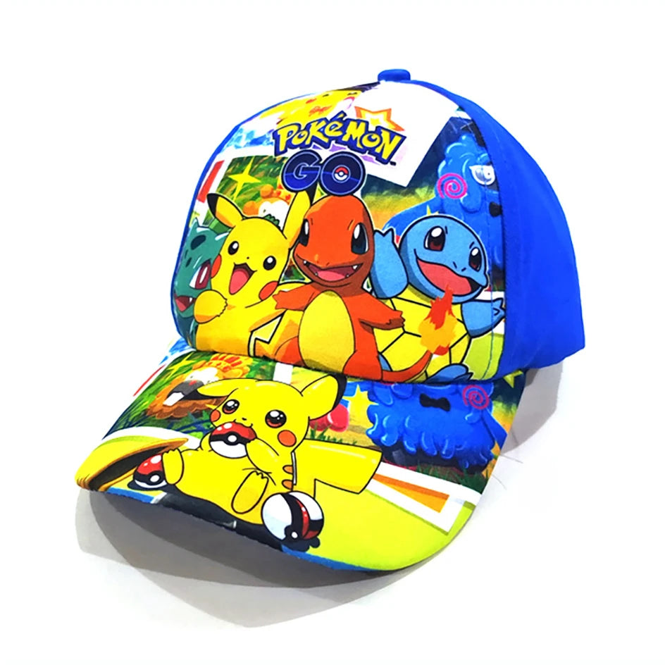 Pokémon Pikachu Baseball Cap – Cute Anime Sunhat for Kids, Outdoor Fun & Birthday Gifts - Image 9