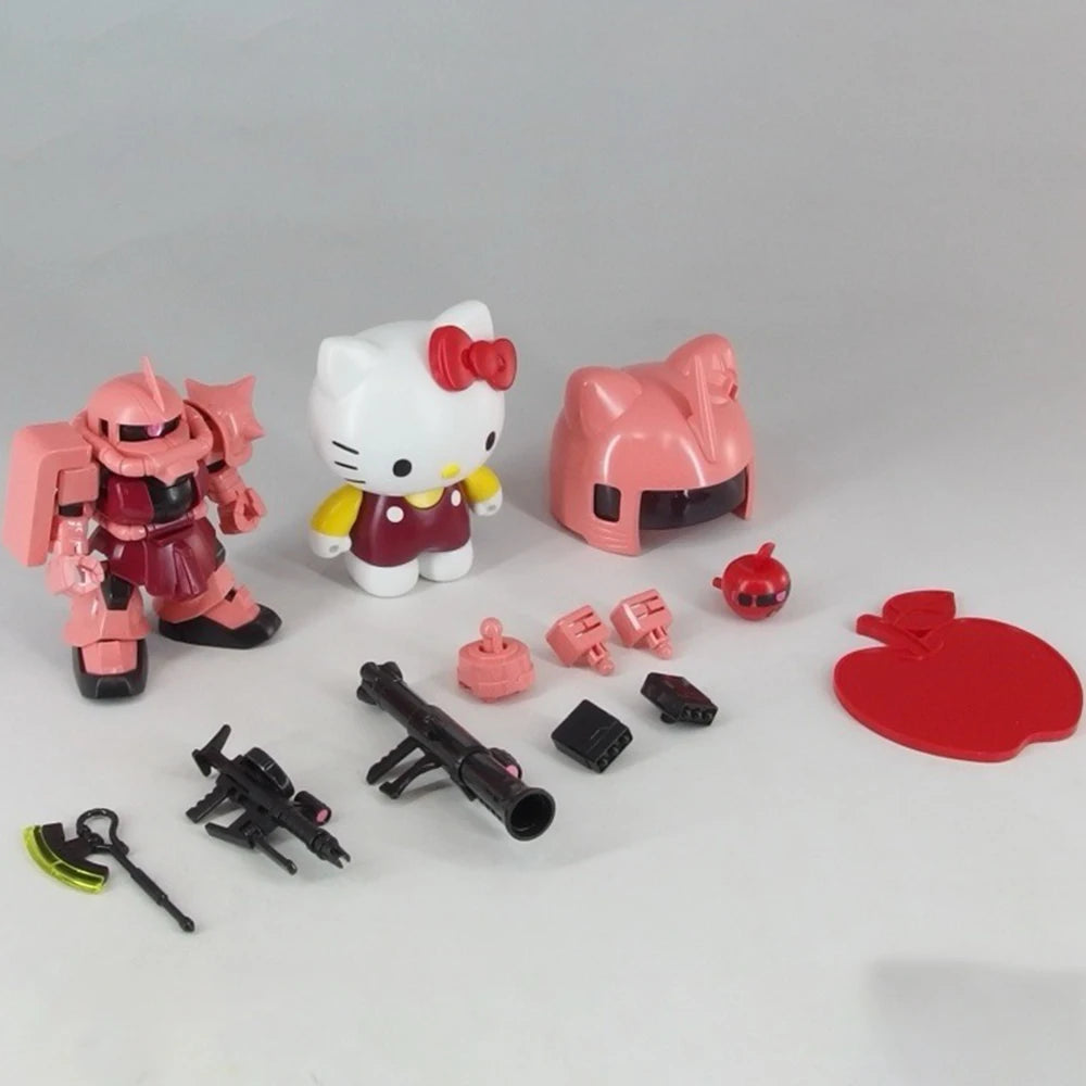 KT MS-05 Zaku II SD Anime Figure – SDCS Assembly Model Action Statue for Kids & Collectors - Image 2