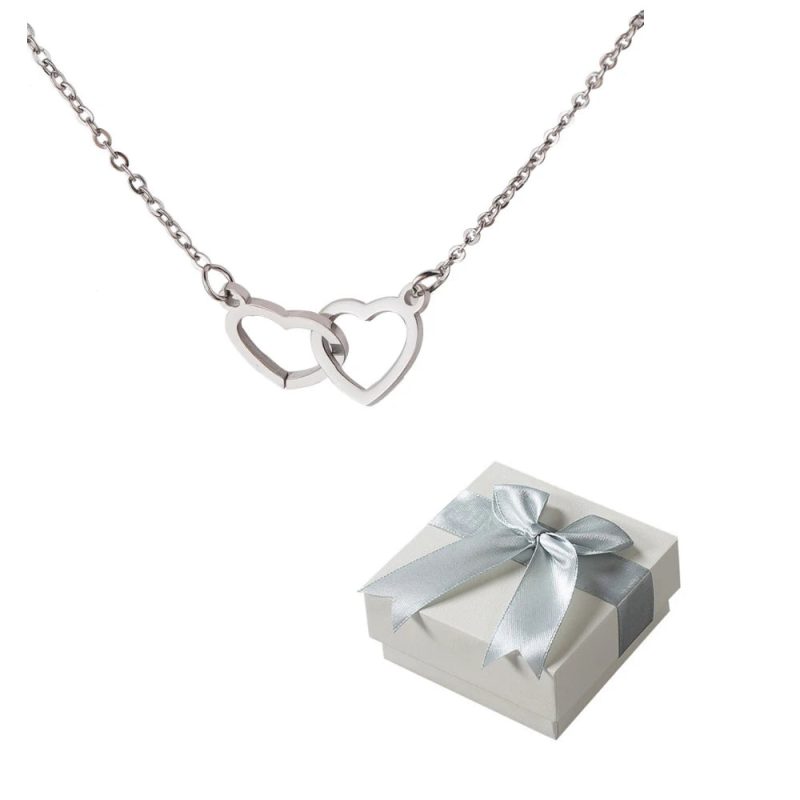 PolishedPlus™ Custom Heart Name Necklace + Rotating Rose Box - Image 16