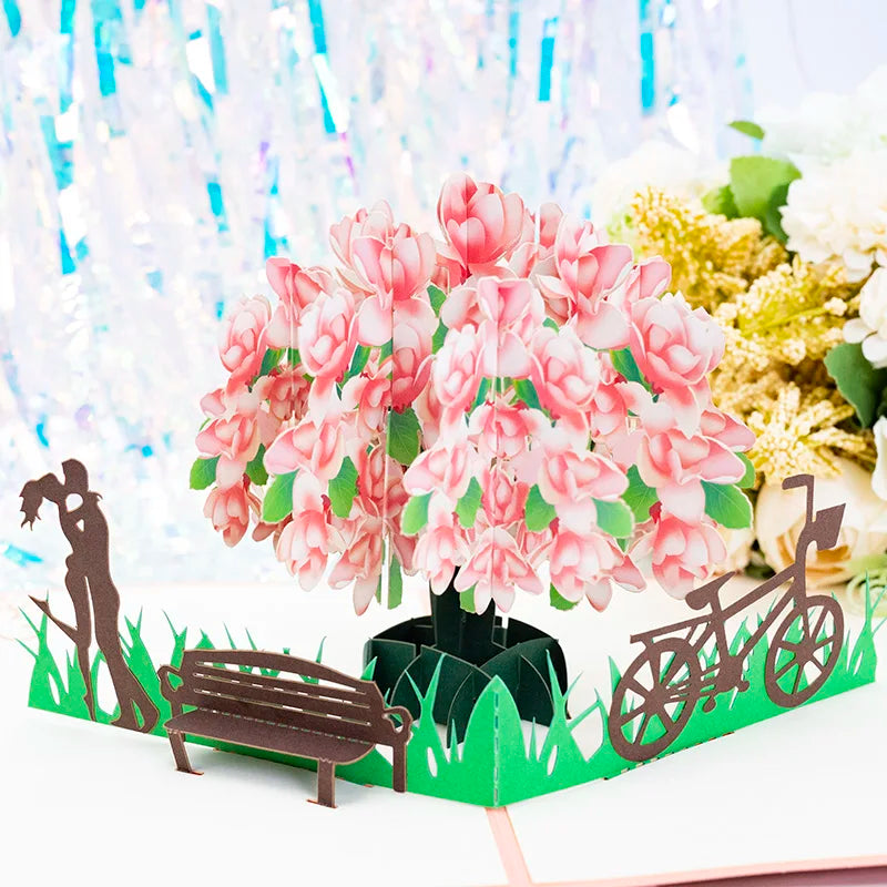 3D Pop-Up Flower Greeting Cards – Handmade Cards for All Occasions - Image 36