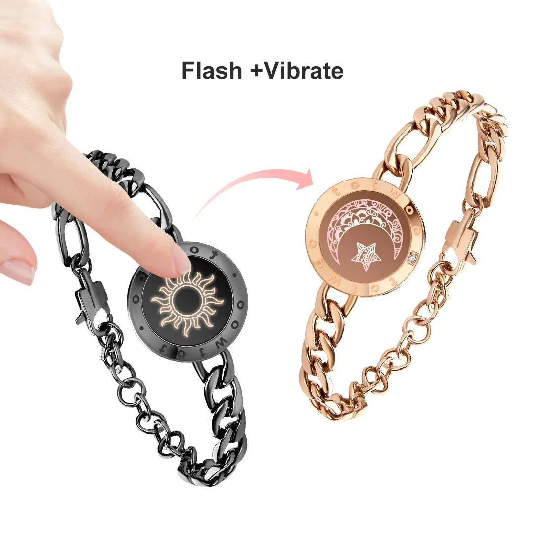 Long Distance Touch Bracelets for Couples - Image 7