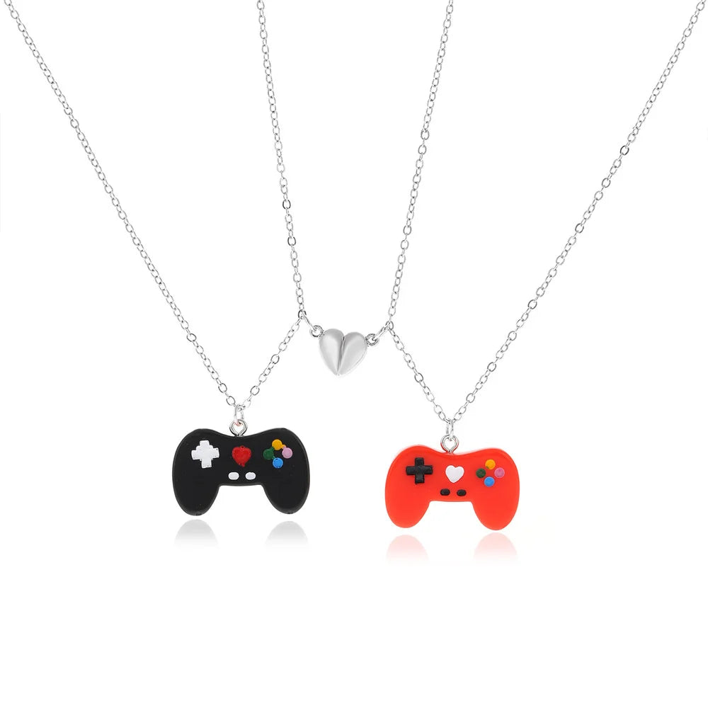 I Love You Best Friends Couple Necklace – Puzzle BFF, Key & Lock, Tai Chi Heart Pendants - Image 27