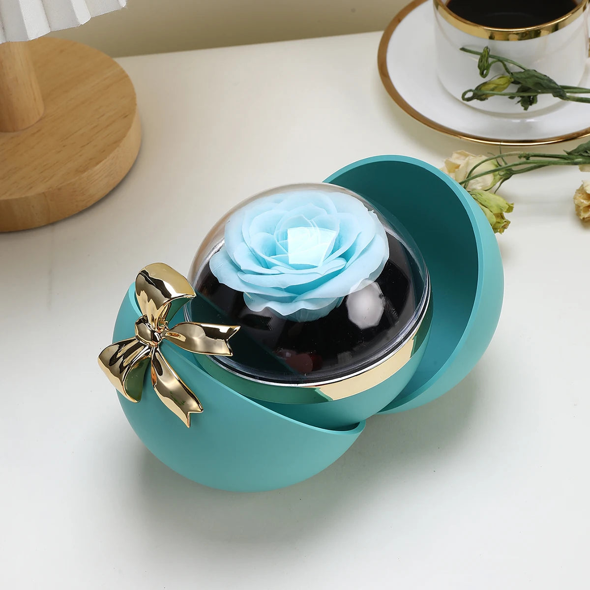 Eternal Rose Gift Box with Jewelry Storage - Image 7