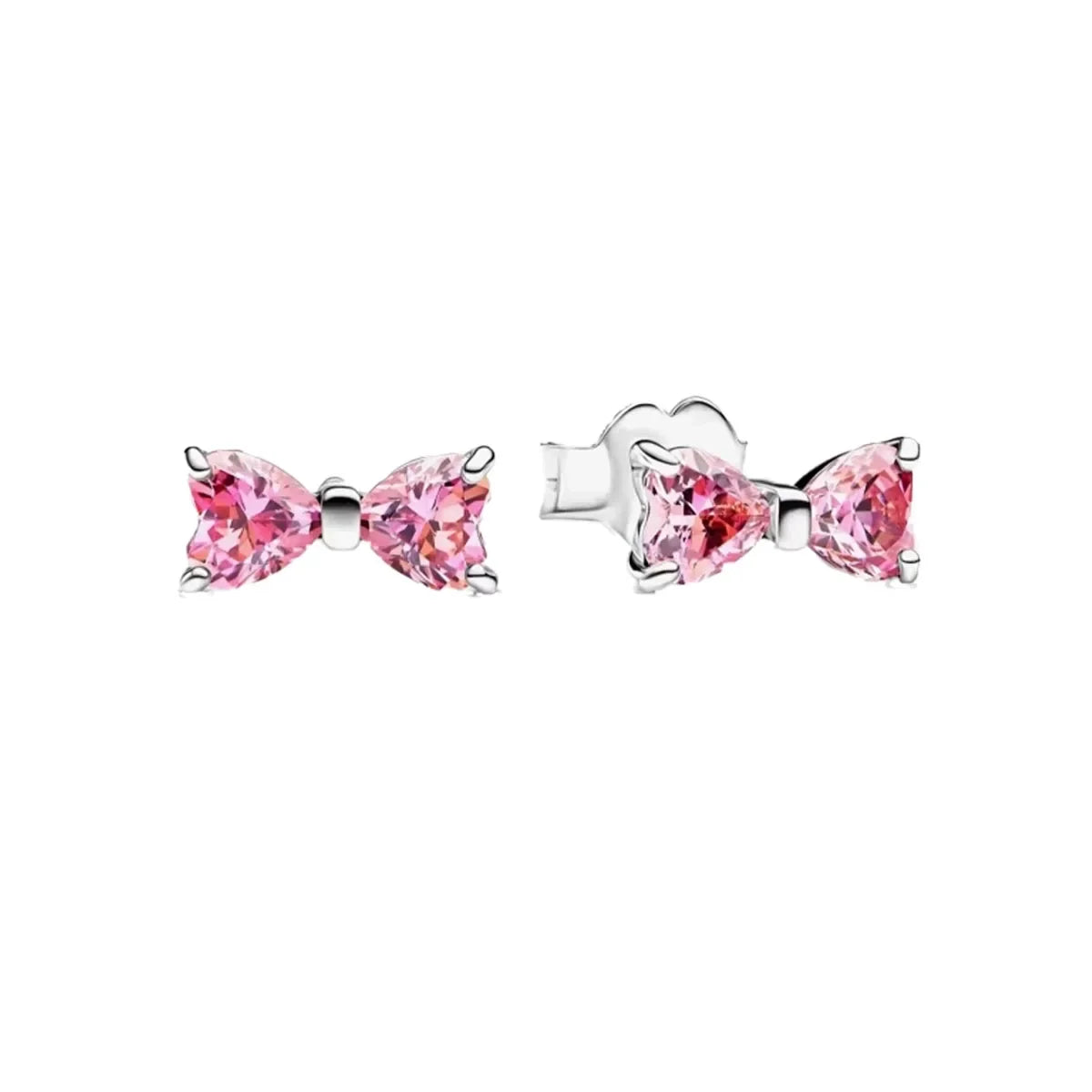 Luxury Original 925 Sterling Silver Chunky Hoop Earrings – Big Heart Circle Zircon Design - Image 66