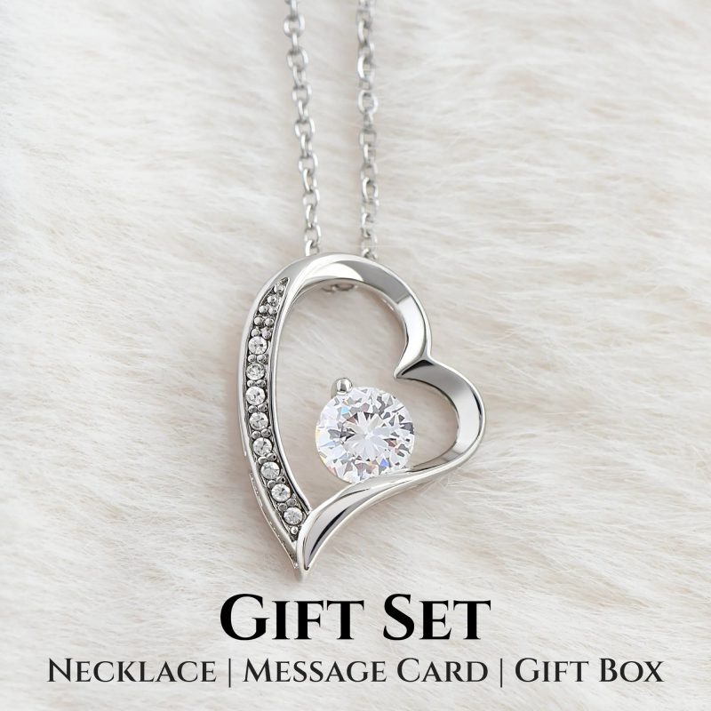 Creative Elegant Classic Heart Pendant Necklace - Image 3