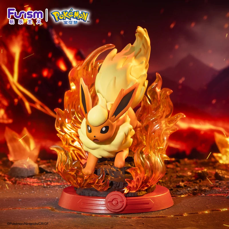 Anime Pokémon Funism Original Adventure Eevee Family Suit Blind Box – Jolteon & Sylveon Action Figure Collection - Image 5