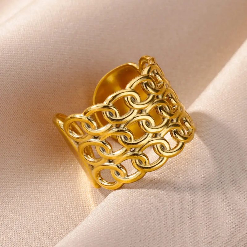 316L Stainless Steel Rings for Women - Image 2